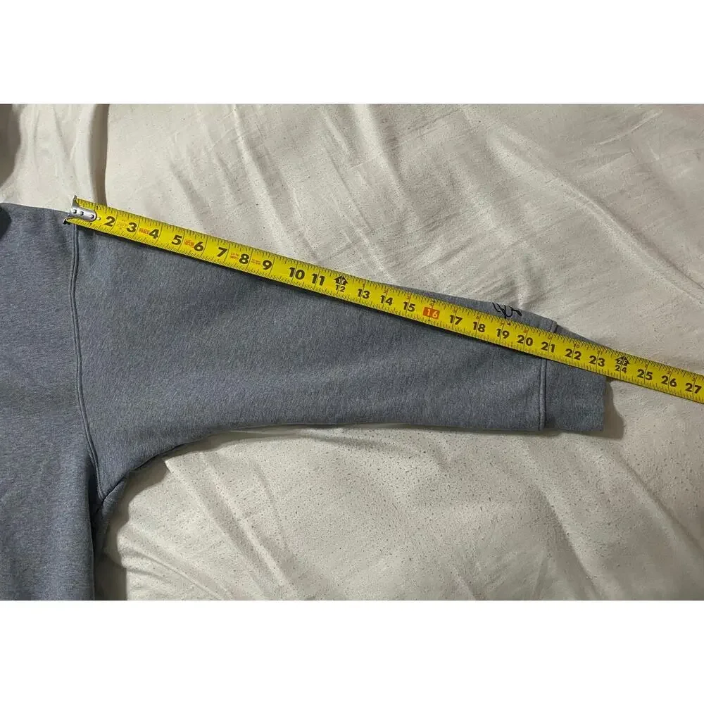 Nike Air Jordan Essentials Mens XL Gray Fleece Hoodie DA9818 091 Pre Owned